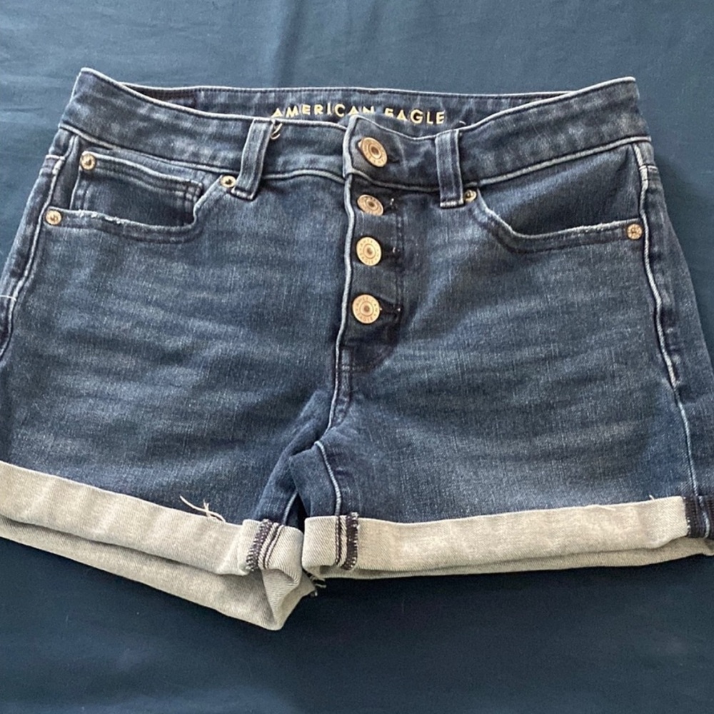 American Eagle Outfitters Blue Jean Shorts Classic Style